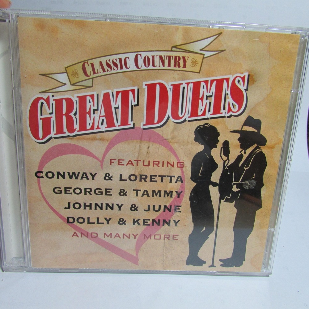 Classic Country Great Duets 2 CD Set Time Life Sony Music Various Artists‎ Hits